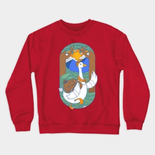 Life is Journey color version Crewneck Sweatshirt